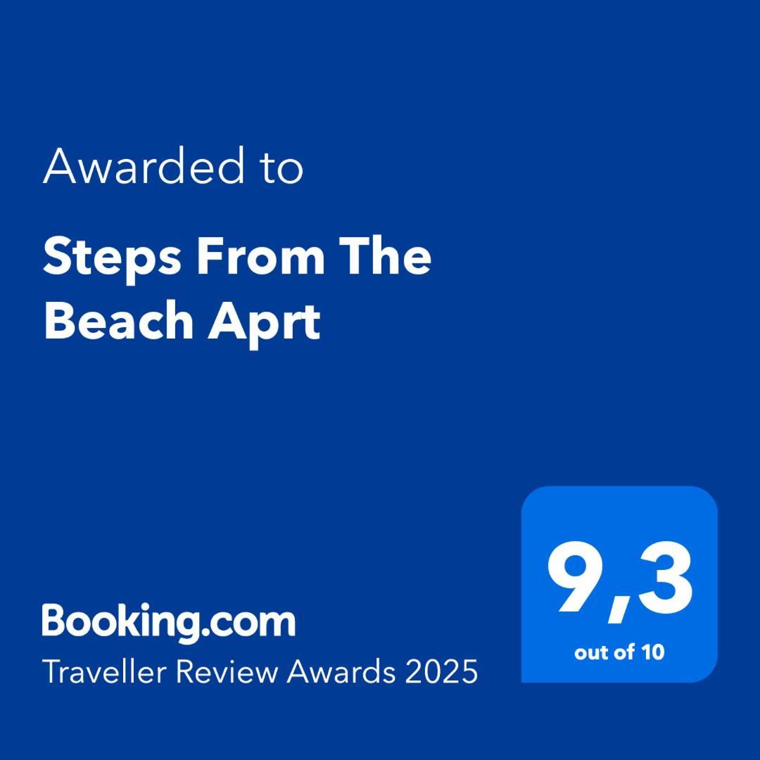 Steps From The Beach Aprt La Canea Esterno foto